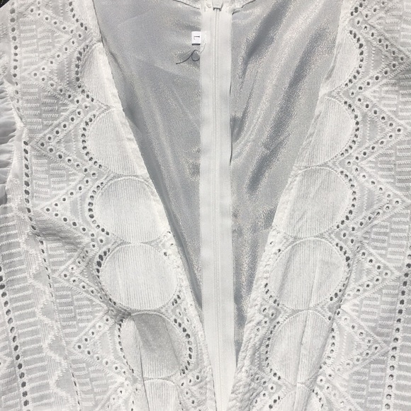 All white lice detail long dress…. - Picture 7 of 11